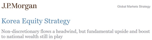 JP Morgan Raises KOSPI 12-Month Target to 12,500, Recommends ...